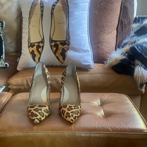 Banana Republic Leopard Print Heels